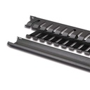 Equip rackszekrény kiegészítő - 327313 (kábel rendező panel, fekete)