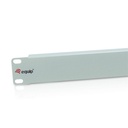 Equip rackszekrény kiegészítő - 327504 ("blank panel", takaró panel 1u, szürke)