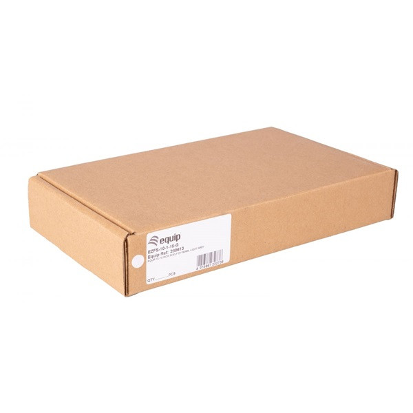 Equip rackszekrény kiegészítő - ezfs-10-1-15-g (fix polc, 10", 1u, mélység: 150mm, szürke)