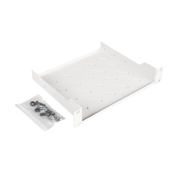 Equip rackszekrény kiegészítő - ezfs-10-1-20-g (fix polc, 10", 1u, mélység: 200mm, szürke)