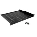Equip rackszekrény kiegészítő - ezfs-19-1-60-b (fix polc, 19", 1u, mélység: 600mm, fekete)