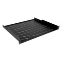 Equip rackszekrény kiegészítő - ezfs-19-1-60-b (fix polc, 19", 1u, mélység: 600mm, fekete)