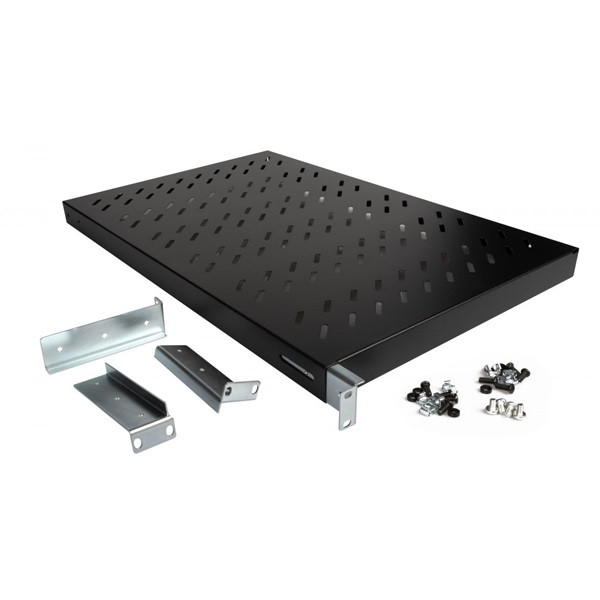 Equip rackszekrény kiegészítő - ezvs-19-1-10-b (kihúzható polc, 19", 1u, mélység: 1000mm, fekete)