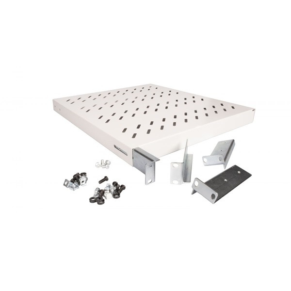 Equip rackszekrény kiegészítő - ezvs-19-1-50-g (fix polc, 19", 1u, mélység: 500mm, szürke)