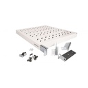 Equip rackszekrény kiegészítő - ezvs-19-1-50-g (fix polc, 19", 1u, mélység: 500mm, szürke)