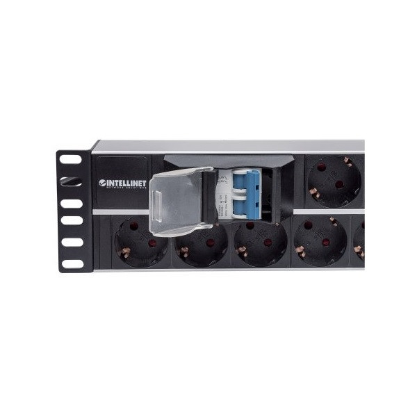 Manhattan elosztó - 19" 2u rackmount elosztó, 15 aljzat,  3m,  pdu