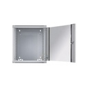Manhattan rackszekrény - 19" fali kivitel (12u, 635 (h) x 570 (w) x 450 (d) mm, flatpack, szürke)