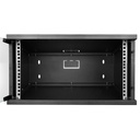 S-link rackszekrény - 4u 19" fali kivitel (190x530x400mm, flatpack, világosszürke)