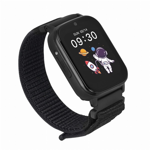 Garett gyerek okosóra - kids tech 4g fekete