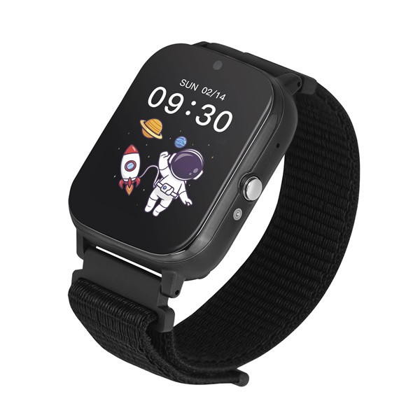 Garett gyerek okosóra - kids tech 4g fekete