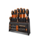 Handy csavarhúzó készlet - 10741 (39 db-os, állvánnyal)
