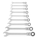 Handy racsniskulcs készlet - 10870 (8 db-os, csuklós, 8-21mm)