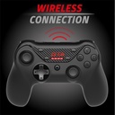 Advance gamepad vezeték nélküli - gta gamepad (usb, 12 gomb, pc és ps3 kompatibilis, fekete-piros)