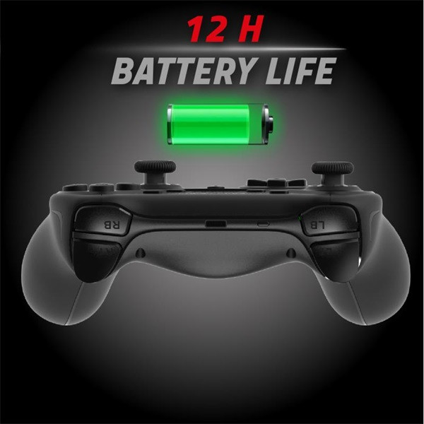 Advance gamepad vezeték nélküli - gta gamepad (usb, 12 gomb, pc és ps3 kompatibilis, fekete-piros)