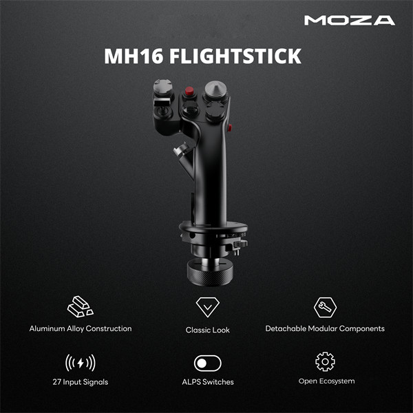 Moza racing kiegészítő - flight mh16 flightstick