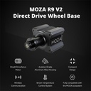 Moza racing kiegészítő - r9 v2 pc bázis (direct drive, 9nm)