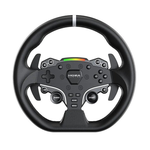 Moza racing kormány - r5 pc szimulátor szett (direct drive, r5 bázis, es kormány, sr-p lite pedál, bilincs)