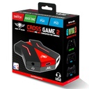 Spirit of gamer egér/billentyűzet adapter konzolokhoz - sog-conv2 (audio, 3x usb-a, 2x usb-c, nintendo/ps4/ps3/xbox one)