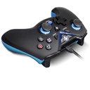 Spirit of gamer gamepad - xgp wired blue (usb, 1,8m kábel, vibration, pc és ps3 kompatibilis, fekete-kék)