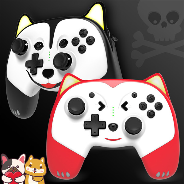 Spirit of gamer gamepad vezeték nélküli - mia bluetooth controller (nintendo switch, max.: 10m, vibráció, 3,5mm jack)
