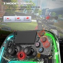 Spirit of gamer gamepad vezeték nélküli - neon bt rgb (pc/ps3/ps4/ios/android, bluetooth, rgb, átlátszó)