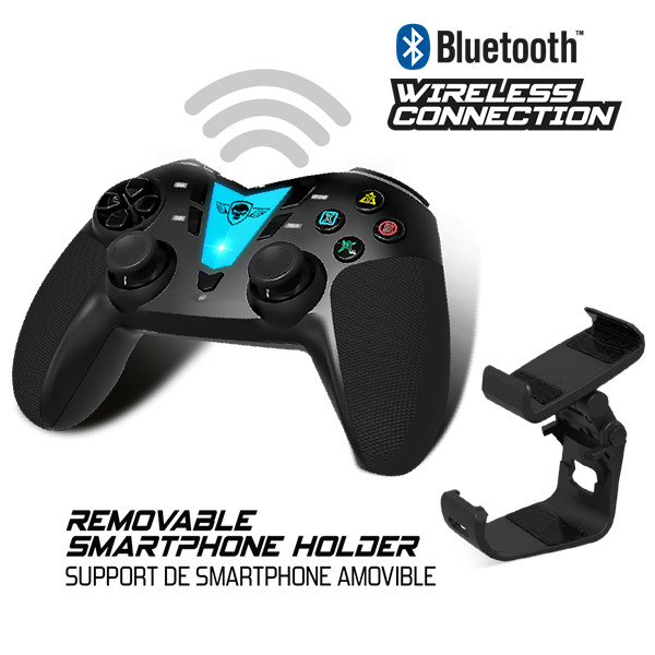 Spirit of gamer gamepad vezeték nélküli - predator wireless controller (telefontartó max.:8,5 cm szélességig)