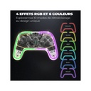 Spirit of gamer gamepad vezeték nélküli - pulse bluetooth (bt, vibration, pc/ios/android kompatibilis, fekete-kék)