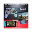Spirit of gamer gamepad vezeték nélküli - pulse bluetooth (bt, vibration, pc/ios/android kompatibilis, fekete-kék)