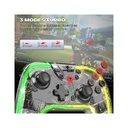Spirit of gamer gamepad vezeték nélküli - pulse bluetooth (bt, vibration, pc/ios/android kompatibilis, fekete-kék)