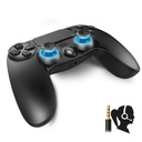 Spirit of gamer gamepad vezeték nélküli - xgp bluetooth ps4 (usb, vibration, ps4/ps3 kompatibilis, fekete-kék)