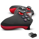 Spirit of gamer gamepad vezeték nélküli - xgp wireless red (usb, vibration, pc és ps3 kompatibilis, fekete-piros)