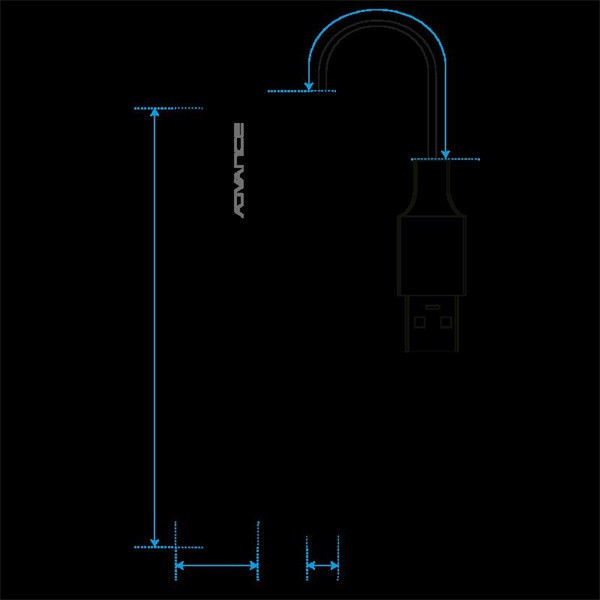 Advance usb hub - xpand smart (usb-a to 4x usb-a3.0, szürke)