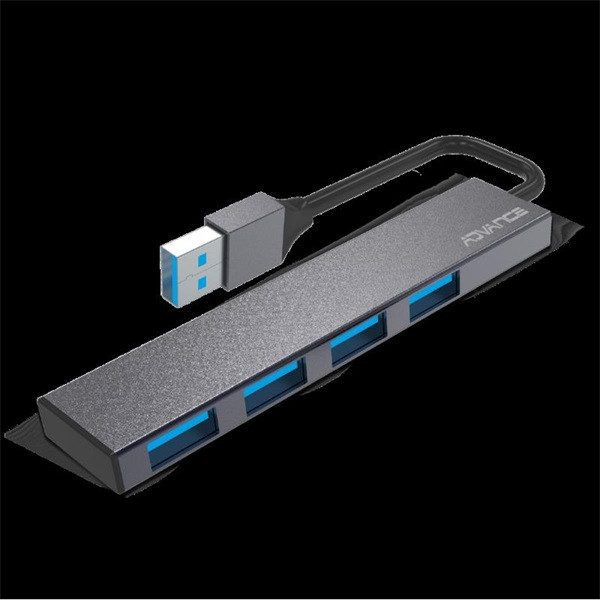 Advance usb hub - xpand smart (usb-a to 4x usb-a3.0, szürke)