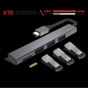 Advance usb hub - xpand smart usb-c 2in1 (usb-c to 3xusb-a2.0+microsd/sdhc/sdxc, szürke)