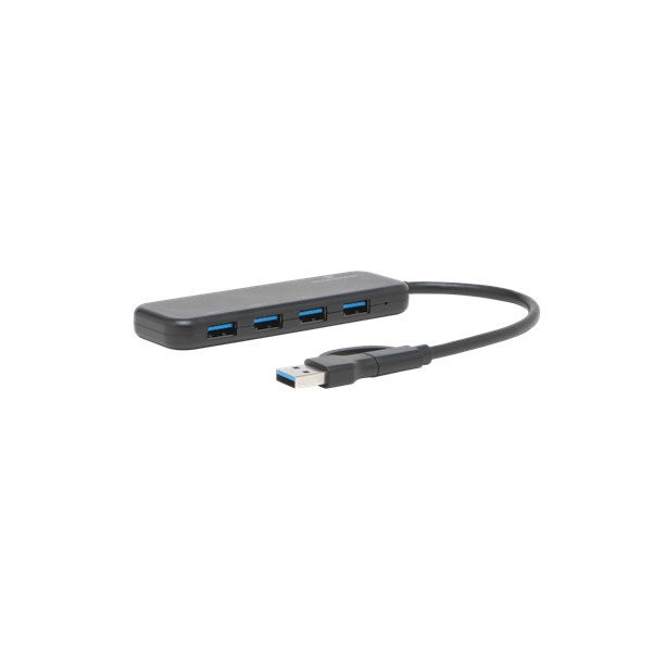 Bluestork usb hub - hub-first (4xusb3.0, usb-c + usb-a, windows, mac)