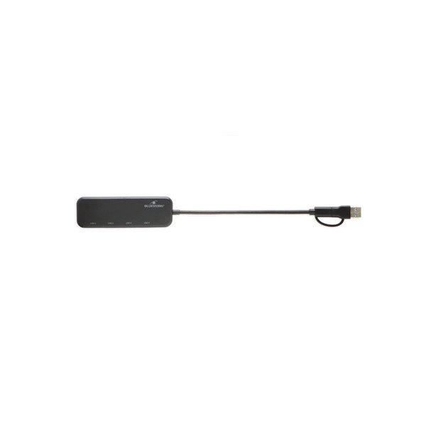 Bluestork usb hub - hub-first (4xusb3.0, usb-c + usb-a, windows, mac)