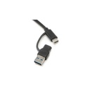 Bluestork usb hub - hub-first (4xusb3.0, usb-c + usb-a, windows, mac)