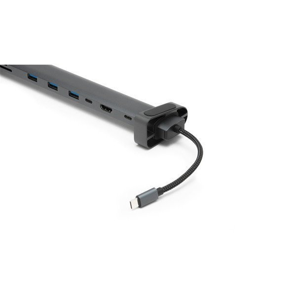 Bluestork usb hub - hub-office-pro (usb-c to 3xusb-a 3.0 port + 1xusb-c + 1xhdmi + 1xrj45, sd, tf  3,5 jack, pd 100w)
