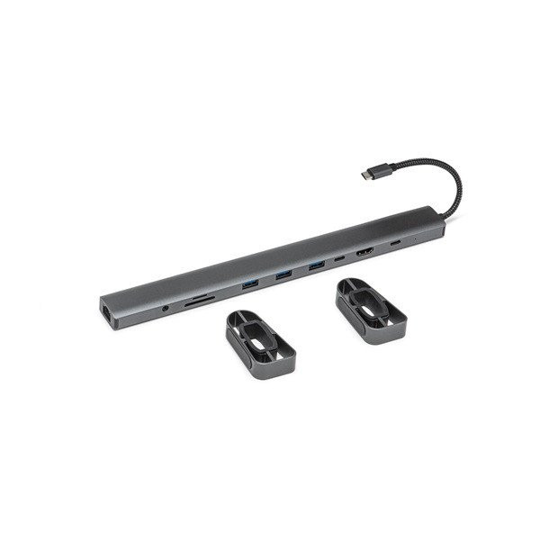 Bluestork usb hub - hub-office-pro (usb-c to 3xusb-a 3.0 port + 1xusb-c + 1xhdmi + 1xrj45, sd, tf  3,5 jack, pd 100w)