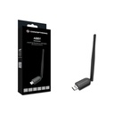 Conceptronic bluetooth adapter - abby07b (bluetooth5.1, külső antenna, távolság: 100m, fekete)