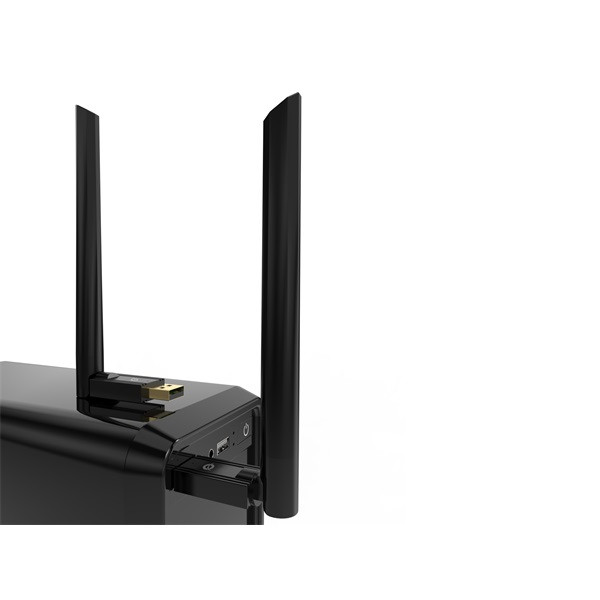 Conceptronic bluetooth adapter - abby17b (bluetooth 5.3, távolság: max.: 100m, fekete)