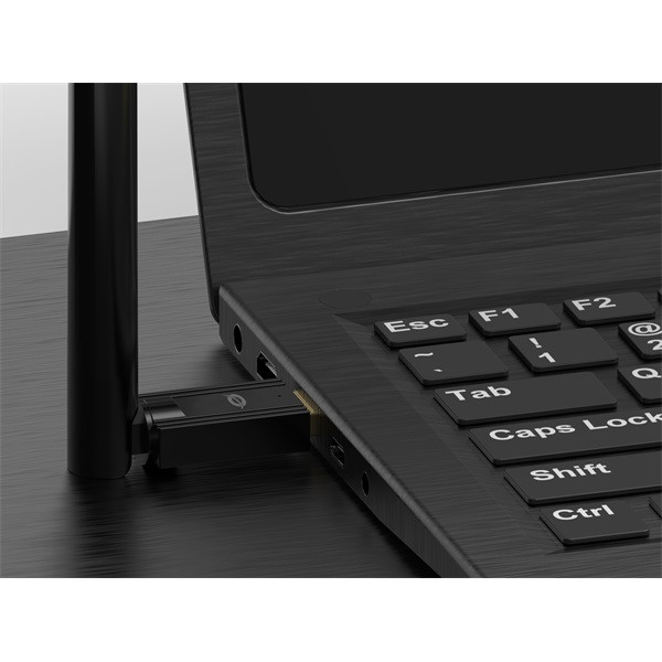 Conceptronic bluetooth adapter - abby17b (bluetooth 5.3, távolság: max.: 100m, fekete)