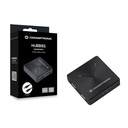 Conceptronic usb hub - hubbies02b (4 port, usb3.0, fekete)