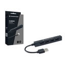 Conceptronic usb hub - hubbies05b (4 port, usb2.0, fekete)