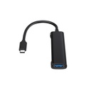 Conceptronic usb hub - hubbies12b (4 port, usb-c to 2x usb-c+2x usb-a, fekete)