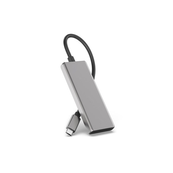 Conceptronic usb hub - hubbies15g (4 port, usb-c to 4x usb-c szürke)