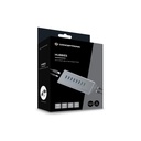 Conceptronic usb hub - hubbies18g (10 port, usb-a/c to 2x usb-c+8x usb-a, külső táp, szürke)
