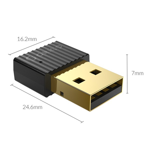 Orico bluetooth adapter - bta-508-b /14/ (bluetooth 5.0, fekete)