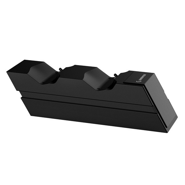 Rampage gamepad töltő - rp-ps4 (dokkoló 2x ps4 kontroller töltéséhez, fekete)