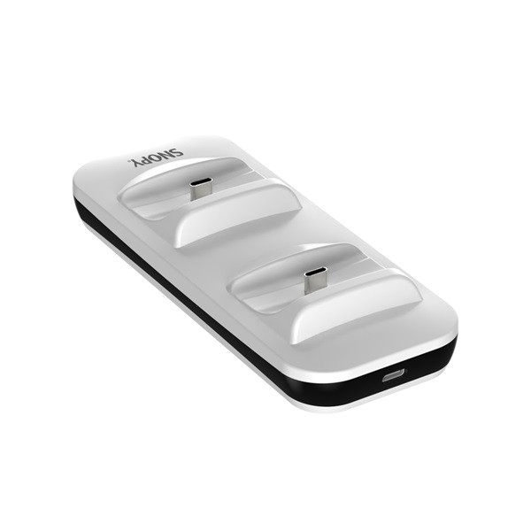 Snopy gamepad töltő - sg-ps5 (dokkoló 2x ps5 kontroller töltéséhez, fehér)